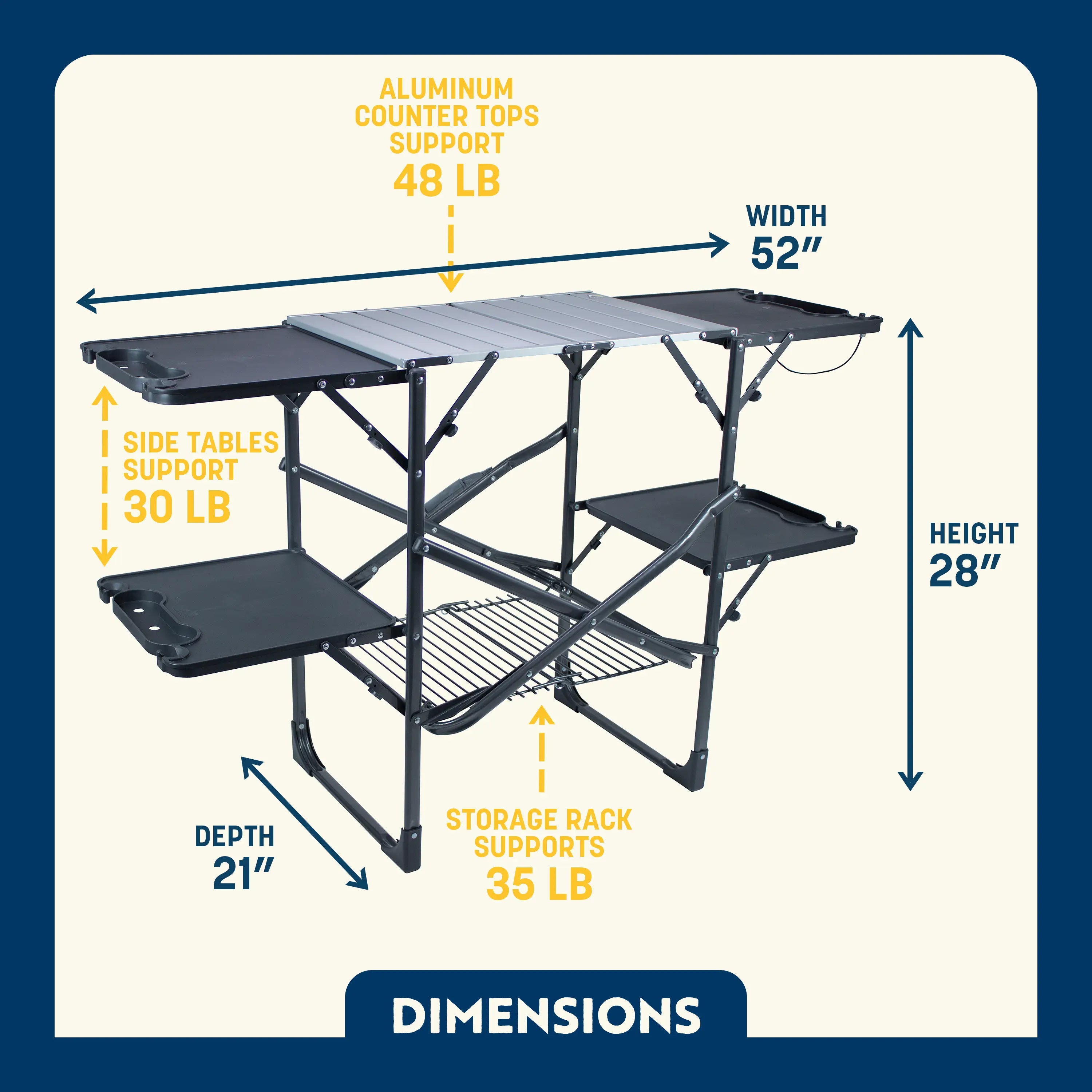 Slim-Fold Cook Station™ | UD2T