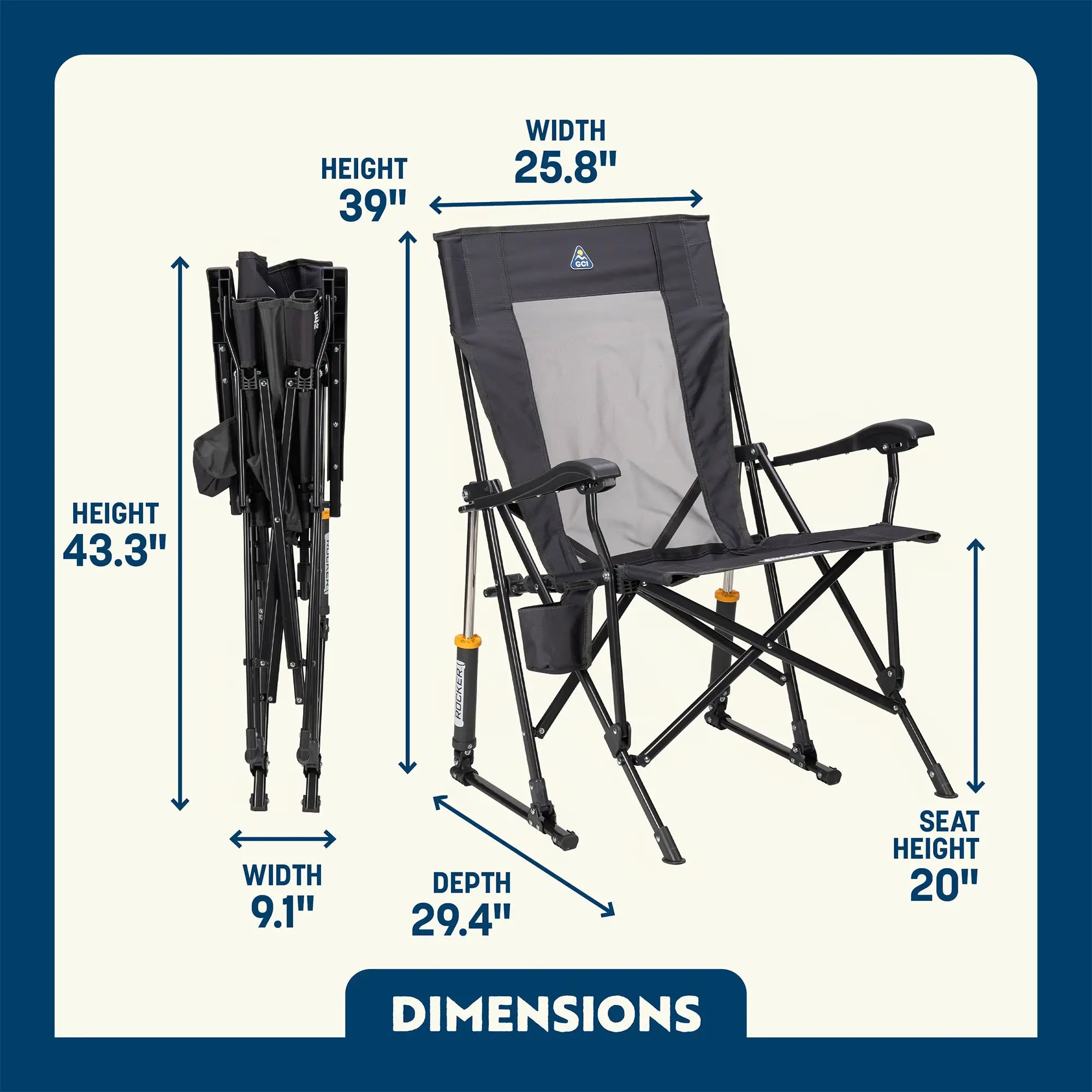 RoadTrip Rocker™ | 37KG