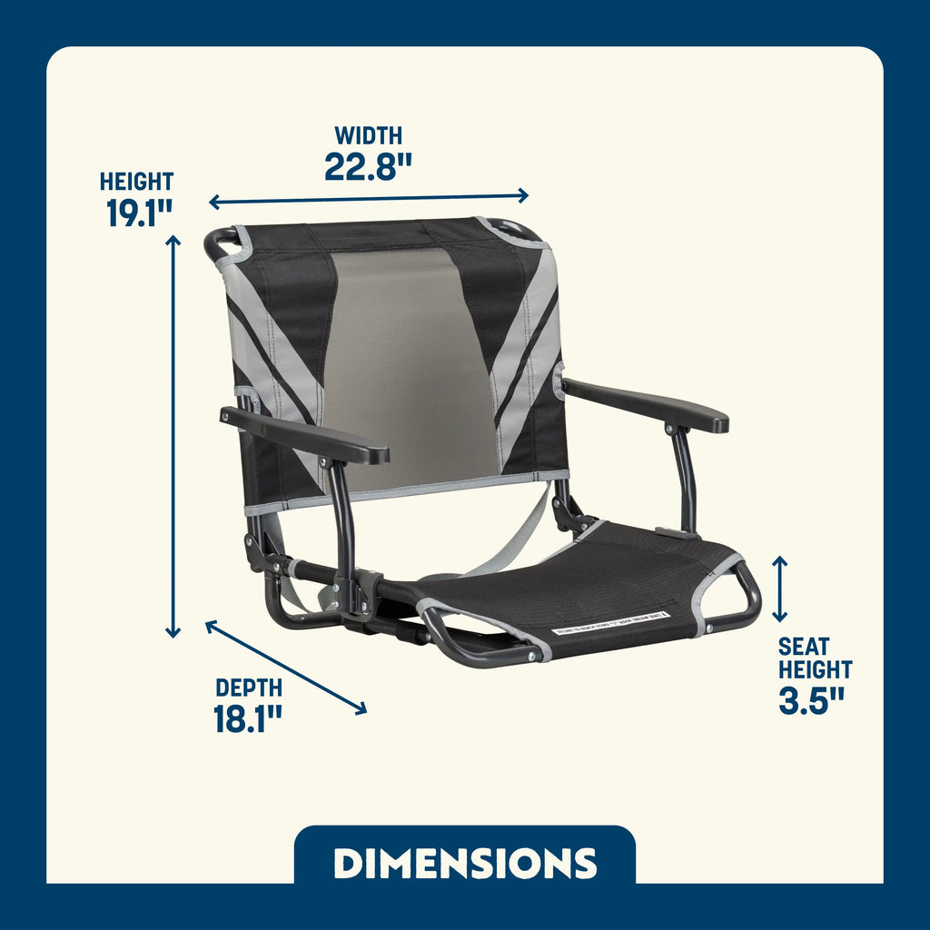 Big Comfort Stadium Chair™ with Armrests | SJCN | 8315 | C8315